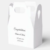 シンプル卒業祝いミニマルハタ フェイバーボックス (オープン)