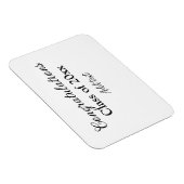 シンプル卒業祝いミニマルハタ マグネット (右側)