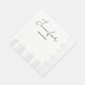 シンプル卒業 縁ありランチョンナプキン (角)