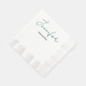 シンプル卒業 縁ありランチョンナプキン (角)