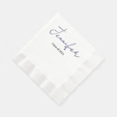 シンプル卒業 縁ありランチョンナプキン (角)