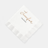 シンプル卒業 縁ありランチョンナプキン (角)