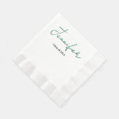 シンプル卒業 縁ありランチョンナプキン (角)