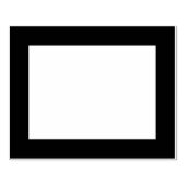 シンプル厚さすごいが空の縁ど矩形 ラバースタンプ (インプリント)