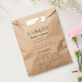 シンプル原料製品バッグ フェイバーバッグ (封をした状態)