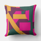 シンプル及びはっきりした クッション (裏面)