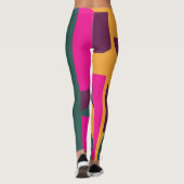 シンプル及びはっきりした レギンス (裏面)