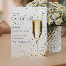 シンプル及びエレガントバチュラーパーティ