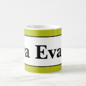 シンプル及びエレガント コーヒーマグカップ (中央)