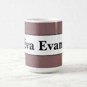 シンプル及びエレガント コーヒーマグカップ (中央)