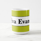 シンプル及びエレガント コーヒーマグカップ (中央)