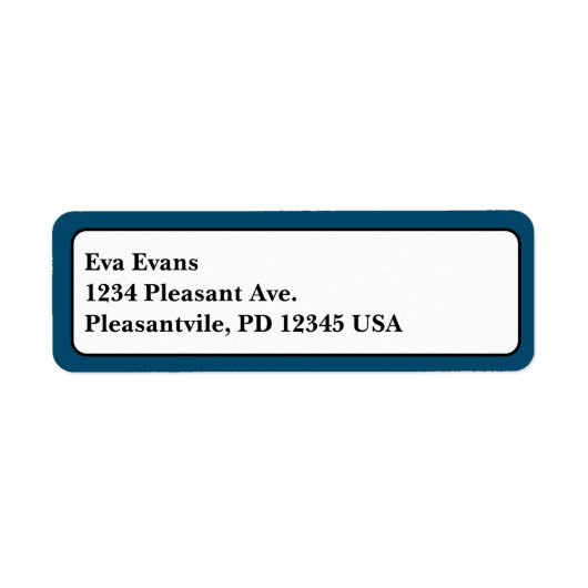 シンプル及びエレガント ラベル (正面)