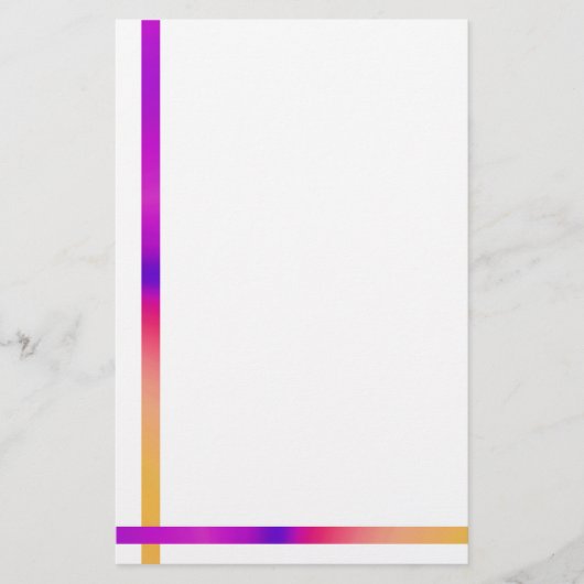 シンプル及びエレガント 便箋 (正面)