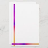 シンプル及びエレガント 便箋 (正面/裏面)