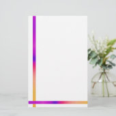 シンプル及びエレガント 便箋 (スタンド正面)