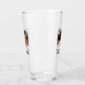 シンプル友ミニマル最高の人の名前の追加フォト文字le タンブラーグラス (左)