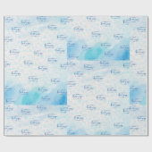 シンプル可愛いお父様の日 ラッピングペーパー (フラット)