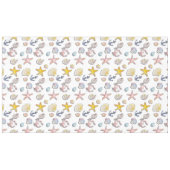 シンプル可愛いビーチデザイン テーブルクロス (正面(横))