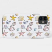 シンプル可愛いビーチデザイン Case-Mate iPhoneケース (裏面(横))