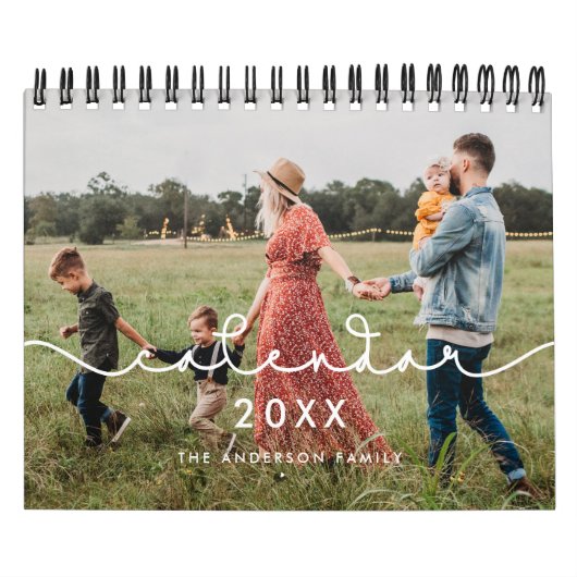 シンプル可愛いフォント2023写真 カレンダー (カバー)