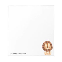 シンプル可愛いベビーライオンキッズパーソナライズされた