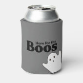 シンプル可愛いボース幽霊 缶クーラー (缶裏面)