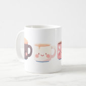 シンプル可愛いマグカップ コーヒーマグカップ (正面左)