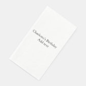 シンプル可愛いミニマルベビーキッズQR誕生日を追加 (コーナー)