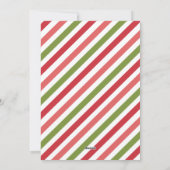 シンプル可愛いレトロメリーと明るい写真 シーズンカード (裏面)