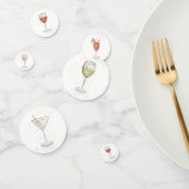 シンプル可愛い水お洒落色カクテル コンフェッティ (グループ)