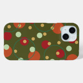 シンプル可愛い水玉模様パターンおもしろいバブリー円 Case-Mate iPhoneケース (裏面 (横))