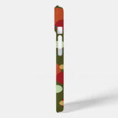 シンプル可愛い水玉模様パターンおもしろいバブリー円 Case-Mate iPhoneケース (裏面 / 左)