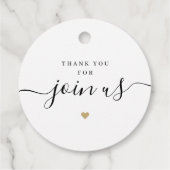 シンプル台本エレガントの愛は甘結婚い フェイバータグ (裏面)