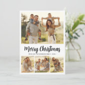 シンプル台本4フォトクリ数々のスマス シーズンカード (スタンド正面)