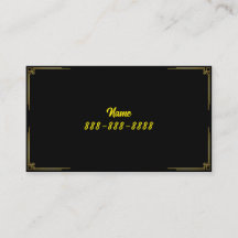 シンプル名ファンシーと名刺