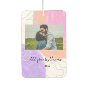 シンプル名ミニマルカスタマイズモノグラム対th カーエアーフレッシュナー