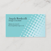 シンプル名刺のハーフトーン 名刺 (正面)