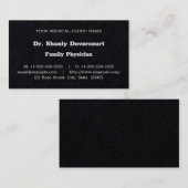 シンプル名刺付き名刺 名刺 (正面/裏面)