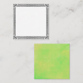 シンプル名刺 スクエア名刺 (正面/裏面)