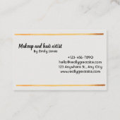 シンプル名刺 名刺 (裏面)