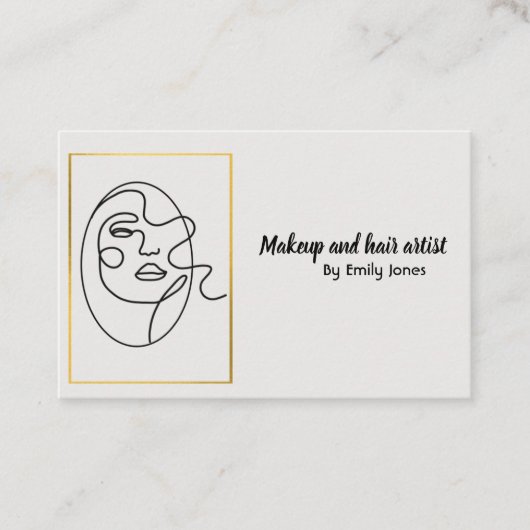 シンプル名刺 名刺 (正面)