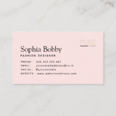 シンプル名刺 名刺 (裏面)