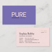 シンプル名刺 名刺 (正面/裏面)