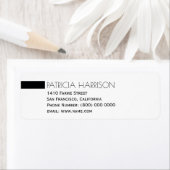 シンプル名澄ん前 ラベル (インサイチュ)