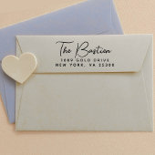 シンプル名 セルフインキングスタンプ