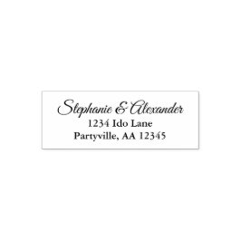 シンプル名 セルフインキングスタンプ