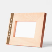 シンプル名 レーザー彫刻フレーム (左)