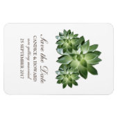 シンプル吸肉フレキシマグネットの日付を保存 マグネット (横)