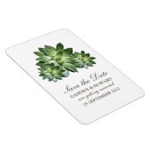 シンプル吸肉フレキシマグネットの日付を保存 マグネット (右側)