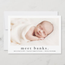 シンプル型モダンベビー写真誕生